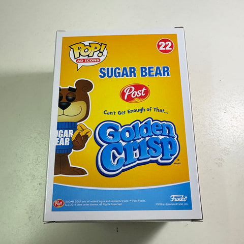 Sugar Bear Golden Crisp - Ad Icons Funko Pop 22 Vinyl Figure (11.4 Cm L × 8.9 Cm W × 15.9 Cm H)