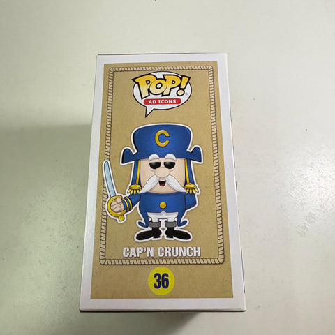 Cap'n Crunch - Ad Icons Funko Pop 36 Vinyl Figure (11.4 Cm L × 8.9 Cm W × 15.9 Cm H)