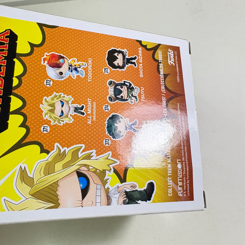 All Might (Weakened) - My Hero Academia  Funko Pop 371 Vinyl Figure Anime