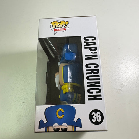 Cap'n Crunch - Ad Icons Funko Pop 36 Vinyl Figure (11.4 Cm L × 8.9 Cm W × 15.9 Cm H)