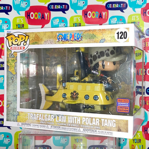 One Piece - Trafalgar Law with Polar Tang Funko Pop 120 Wonder Con