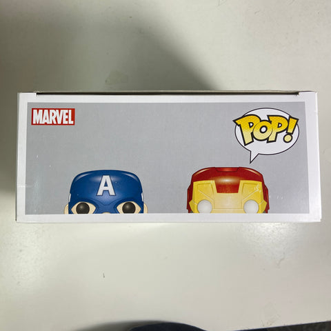 Captain America vs Iron Man - Marvel Funko Pop 2 Pack