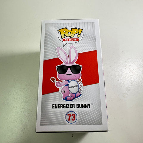Energizer Bunny FLOCKED - Ad Icons Funko Pop 73 Vinyl Figure (11.4 Cm L × 8.9 Cm W × 15.9 Cm H