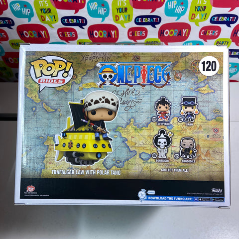 One Piece - Trafalgar Law with Polar Tang Funko Pop 120 Wonder Con