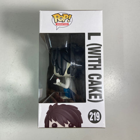 Death Note - L with Cake Funko Pop 219 Hot Topic