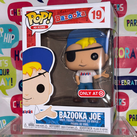 Bazooka Joe - Ad Icons Funko Pop 19 Vinyl Figure (11.4 Cm L × 8.9 Cm W × 15.9 Cm H