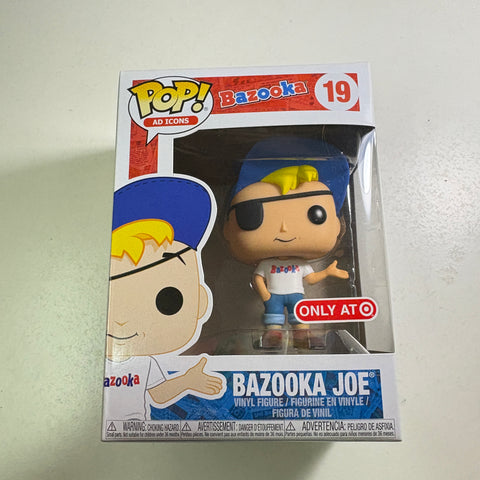 Bazooka Joe - Ad Icons Funko Pop 19 Vinyl Figure (11.4 Cm L × 8.9 Cm W × 15.9 Cm H