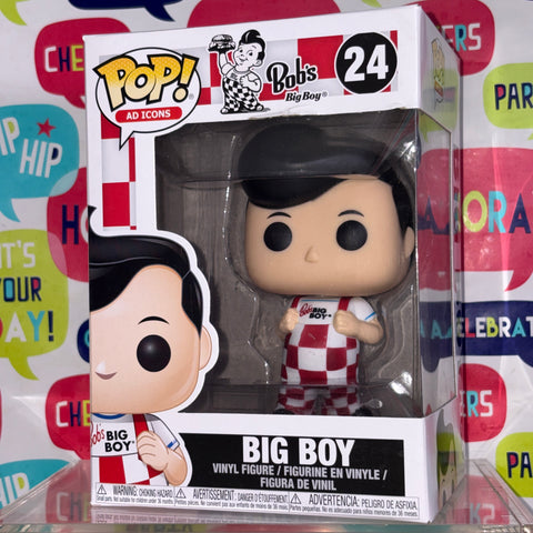 BOX FLAWS VIEW PHOTOS Big Boy - Ad Icons Funko Pop 24 Vinyl Figure (11.4 Cm L × 8.9 Cm W × 15.9 Cm H)