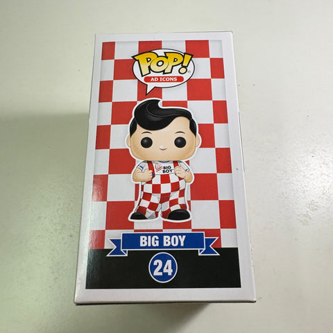 BOX FLAWS VIEW PHOTOS Big Boy - Ad Icons Funko Pop 24 Vinyl Figure (11.4 Cm L × 8.9 Cm W × 15.9 Cm H)