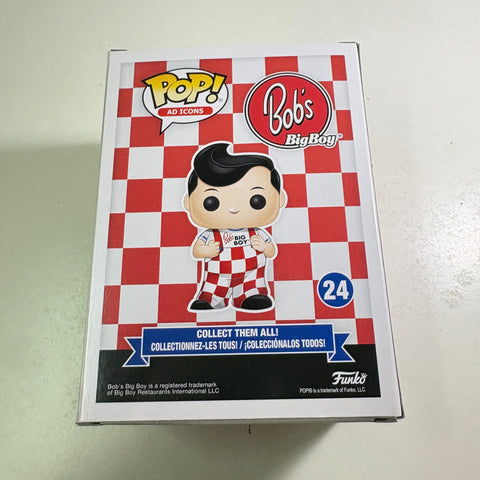 BOX FLAWS VIEW PHOTOS Big Boy - Ad Icons Funko Pop 24 Vinyl Figure (11.4 Cm L × 8.9 Cm W × 15.9 Cm H)