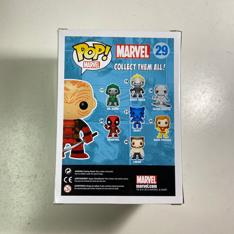 Deadpool (Unmasked/Red) Marvel Funko Pop 29 PX Previews