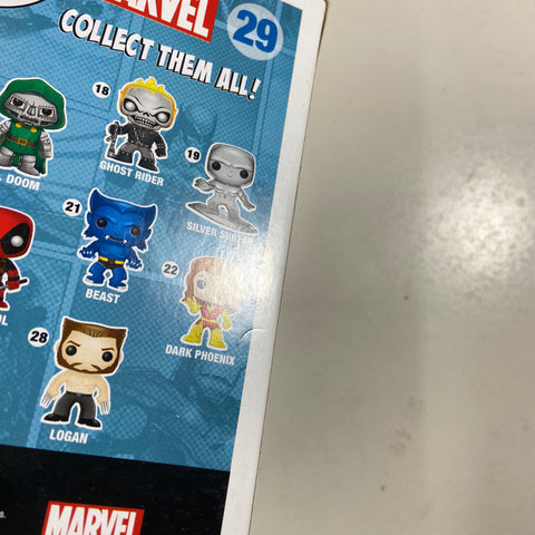 Deadpool (Unmasked/Red) Marvel Funko Pop 29 PX Previews