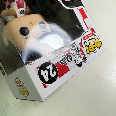 BOX FLAWS VIEW PHOTOS Big Boy - Ad Icons Funko Pop 24 Vinyl Figure (11.4 Cm L × 8.9 Cm W × 15.9 Cm H)