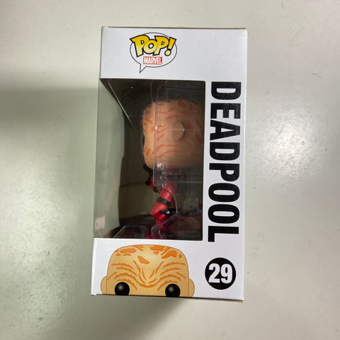 Deadpool (Unmasked/Red) Marvel Funko Pop 29 PX Previews