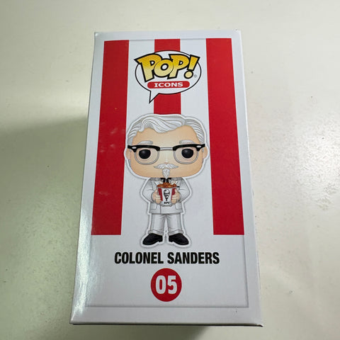 KFC Colonel Sanders - Ad Icons Funko Pop 05 Vinyl Figure (11.4 Cm L × 8.9 Cm W × 15.9 Cm H)
