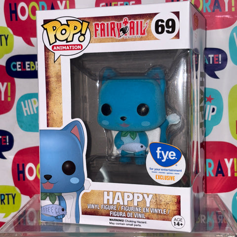 Fairy Tail - Happy (Flocked) Funko Pop 69 FYE Exclusive