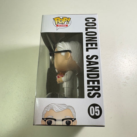 KFC Colonel Sanders - Ad Icons Funko Pop 05 Vinyl Figure (11.4 Cm L × 8.9 Cm W × 15.9 Cm H)