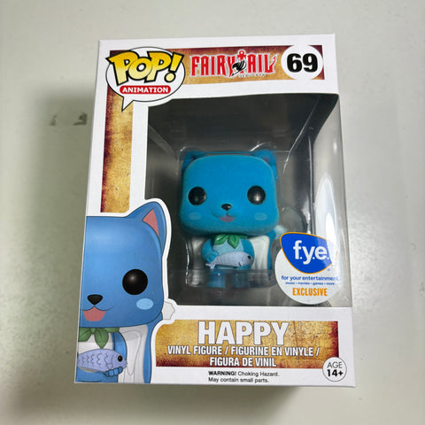 Fairy Tail - Happy (Flocked) Funko Pop 69 FYE Exclusive