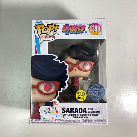 Naruto - Sarada (Sharingan Glow) Funko Pop 1383 Exclusive