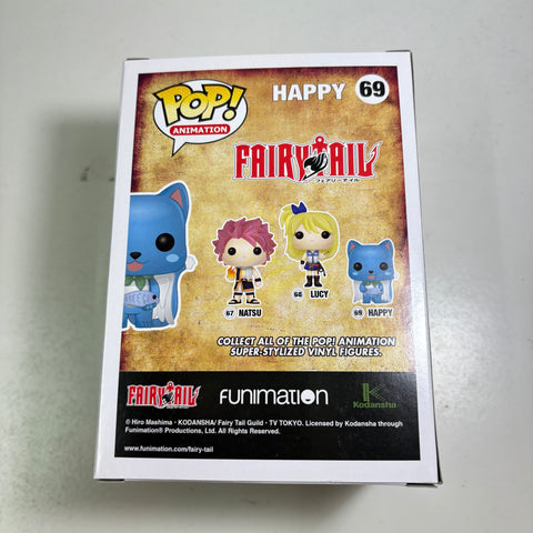 Fairy Tail - Happy (Flocked) Funko Pop 69 FYE Exclusive