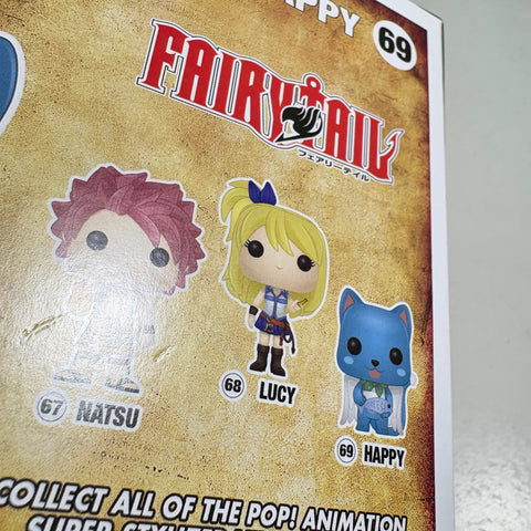 Fairy Tail - Happy (Flocked) Funko Pop 69 FYE Exclusive
