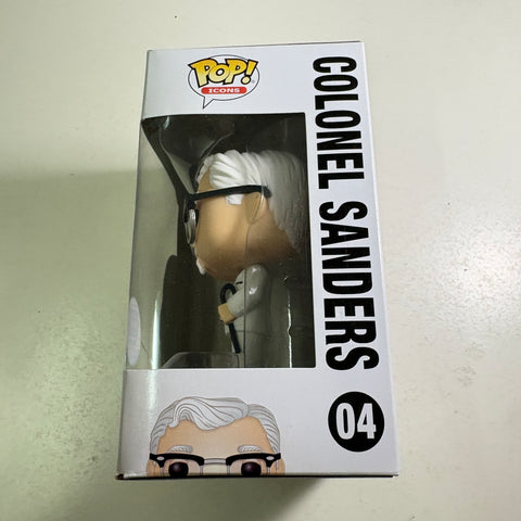 KFC Colonel Sanders EXCLUSIVE - Ad Icons Funko Pop 04 Vinyl Figure (11.4 Cm L × 8.9 Cm W × 15.9 Cm H)