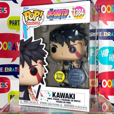 Naruto - Kawaki (Glow) Funko Pop 1384 Exclusive