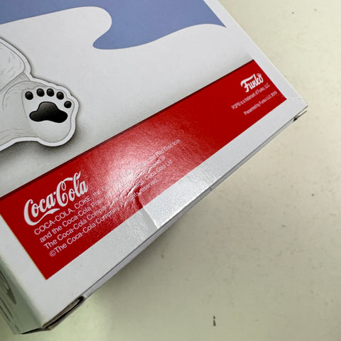 Coca-Cola Polar Bear - Ad Icons Funko Pop 58 Vinyl Figure (11.4 Cm L × 8.9 Cm W × 15.9 Cm H)