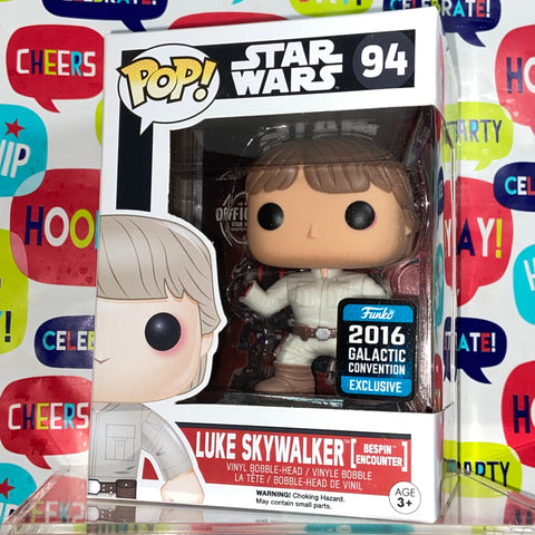 Star Wars - Luke SkyWalker Funko Pop 94 Galactic Convention 2016