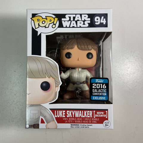 Star Wars - Luke SkyWalker Funko Pop 94 Galactic Convention 2016