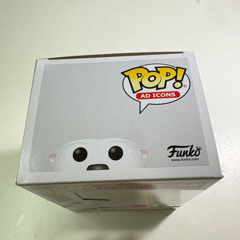 Coca-Cola Polar Bear FLOCKED - Ad Icons Funko Pop 58 Vinyl Figure (11.4 Cm L × 8.9 Cm W × 15.9 Cm H)