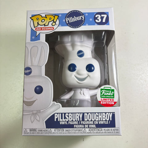 Pillsbury Doughboy - Ad Icons Funko Pop 37 Vinyl Figure (11.4 Cm L × 8.9 Cm W × 15.9 Cm H)