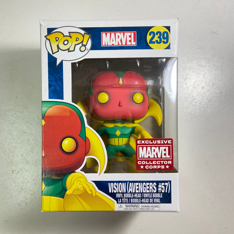 Vision - Marvel Funko Pop 239 Marvel Collector Corps