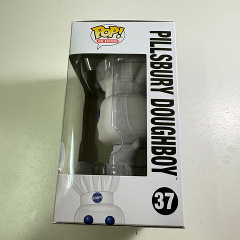 Pillsbury Doughboy - Ad Icons Funko Pop 37 Vinyl Figure (11.4 Cm L × 8.9 Cm W × 15.9 Cm H)