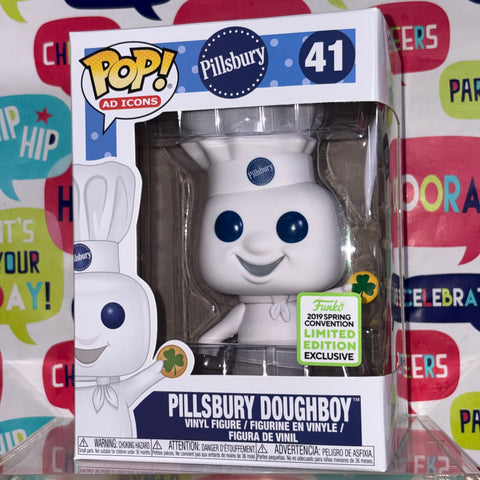 Pillsbury Doughboy - Ad Icons Funko Pop 41 Vinyl Figure (11.4 Cm L × 8.9 Cm W × 15.9 Cm H)
