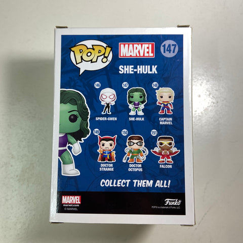 She-Hulk (Glow in The Dark) Marvel Funko Pop 147 Comikaze Exclusive