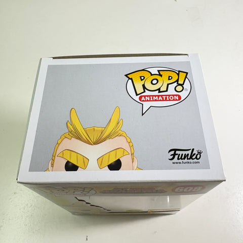 All Might (Silver Age) Exclusive GLOW IN THE DARK - My Hero Academia  Funko Pop 608 Vinyl Figure Anime