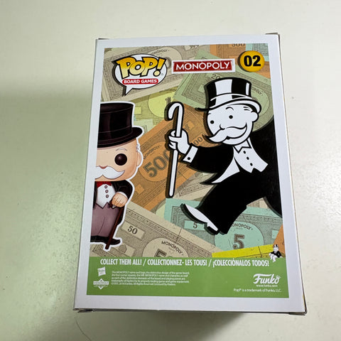 Mr. Monopoly Funko Shop Exclusive - Ad Icons Funko Pop 02 Vinyl Figure (11.4 Cm L × 8.9 Cm W × 15.9 Cm H)