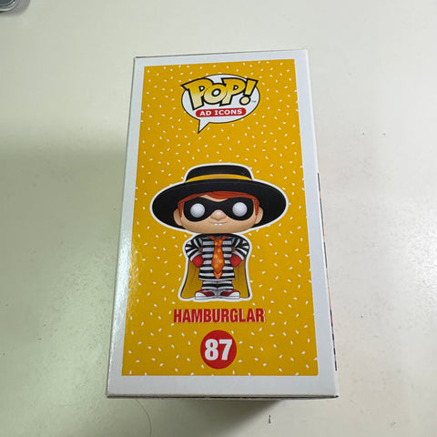 Hamburglar Mcdonalds - Ad Icons Funko Pop 87 Vinyl Figure (11.4 Cm L × 8.9 Cm W × 15.9 Cm H)