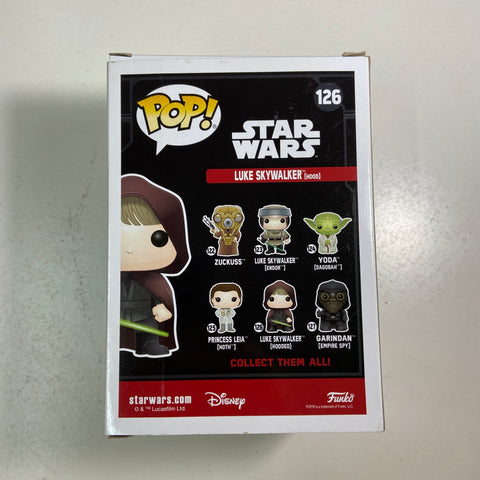 Star Wars - Luke SkyWalker (Hooded) Funko Pop 126 Galactic Convention 2017