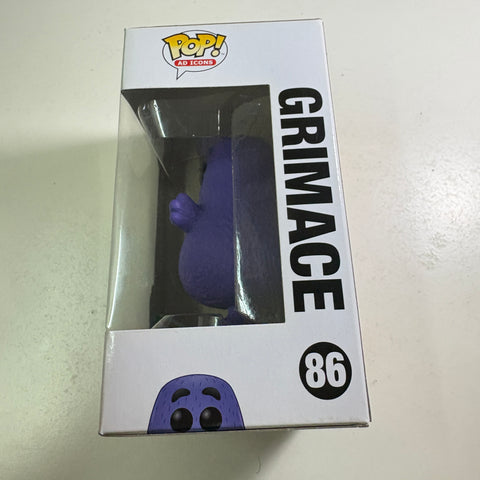 Grimace Mcdonalds - Ad Icons Funko Pop 86 Vinyl Figure (11.4 Cm L × 8.9 Cm W × 15.9 Cm H)
