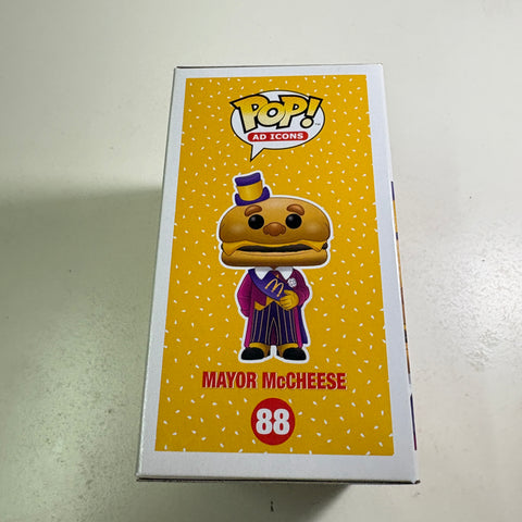 Mayor McCheese Mcdonalds - Ad Icons Funko Pop 88 Vinyl Figure (11.4 Cm L × 8.9 Cm W × 15.9 Cm H)