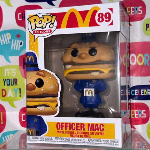 Officer Mac Mcdonalds - Ad Icons Funko Pop 89 Vinyl Figure (11.4 Cm L × 8.9 Cm W × 15.9 Cm H)