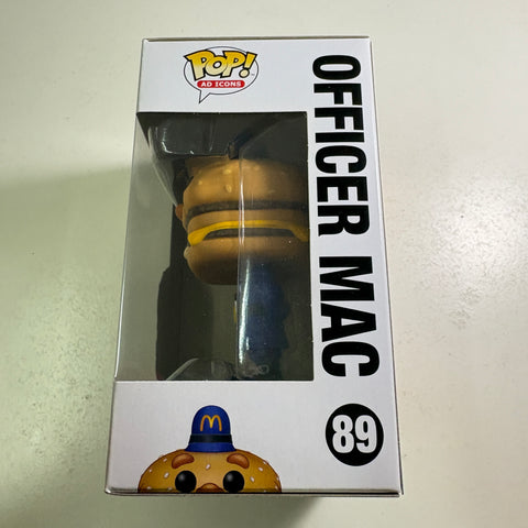 Officer Mac Mcdonalds - Ad Icons Funko Pop 89 Vinyl Figure (11.4 Cm L × 8.9 Cm W × 15.9 Cm H)