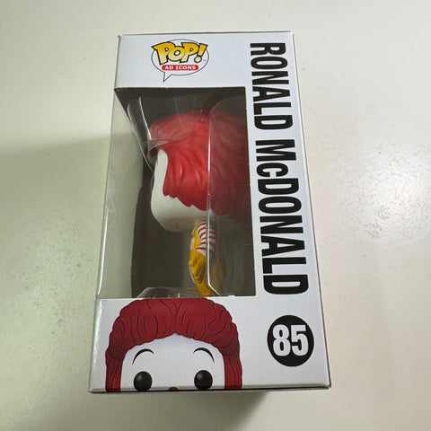 Ronald Mcdonalds - Ad Icons Funko Pop 85 Vinyl Figure (11.4 Cm L × 8.9 Cm W × 15.9 Cm H)