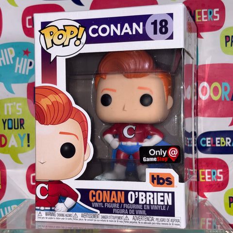 Conan O'Brien - Funko Pop 18 Vinyl Figure (11.4 Cm L × 8.9 Cm W × 15.9 Cm H)