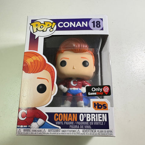 Conan O'Brien - Funko Pop 18 Vinyl Figure (11.4 Cm L × 8.9 Cm W × 15.9 Cm H)
