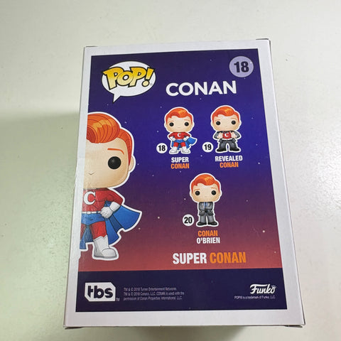 Conan O'Brien - Funko Pop 18 Vinyl Figure (11.4 Cm L × 8.9 Cm W × 15.9 Cm H)