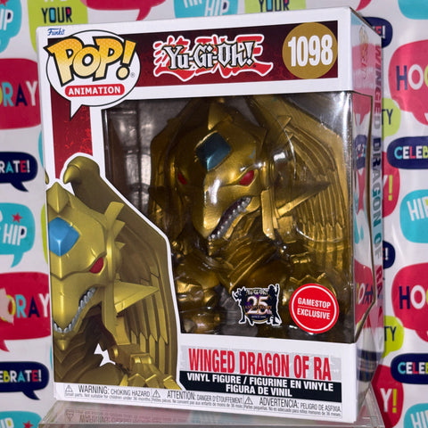 Winged Dragon of Ra - Yu-Gi-Oh! Funko Pop Vinyl Figure 1098 Exclusive Anime