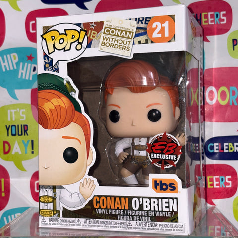 Conan O'Brien - Funko Pop 21 Vinyl Figure (11.4 Cm L × 8.9 Cm W × 15.9 Cm H)